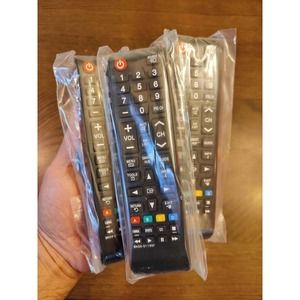 3 THREE Samsung TV Remote Control Replacement Remotes